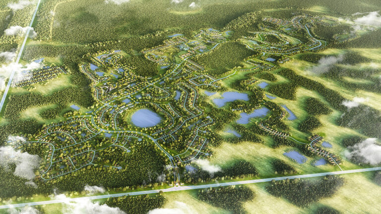 Aerial 3d renderings