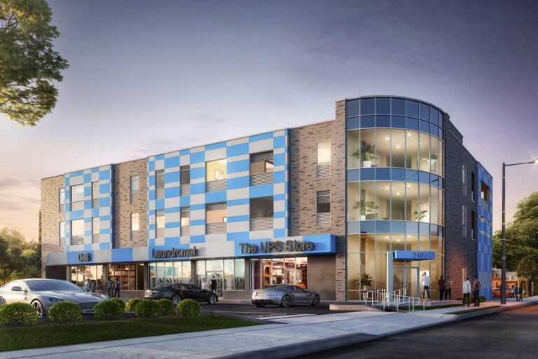 3D Architectural exterior renderings