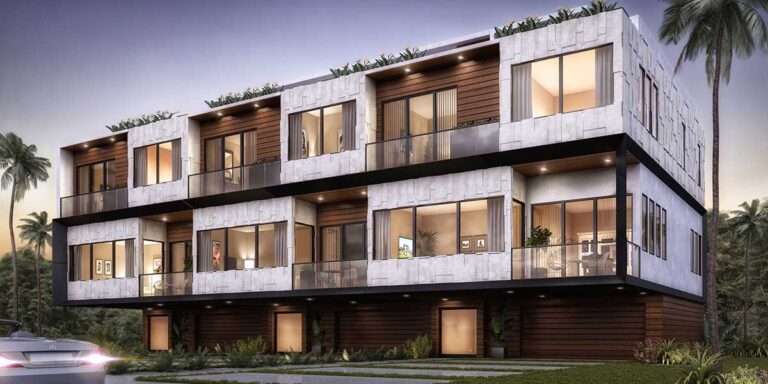 3D Architectural exterior renderings