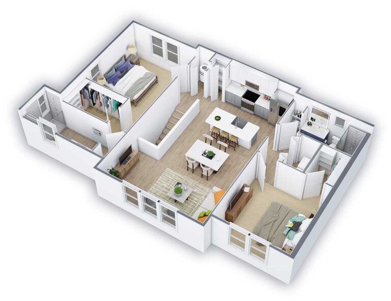 interactive 3d floorplans